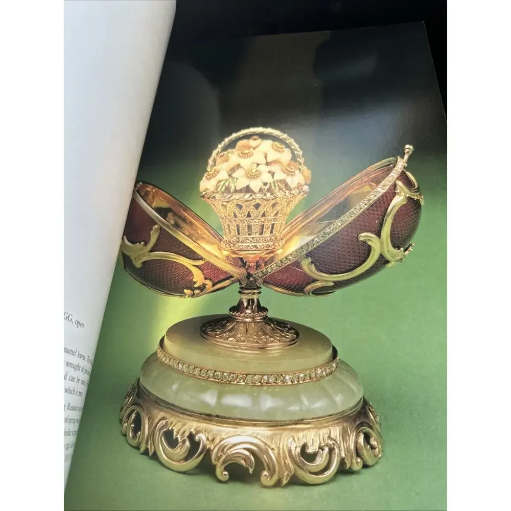 Faberge Eggs Imperial Russian Fantasies Catalog Book Paperback 1984‎ New York